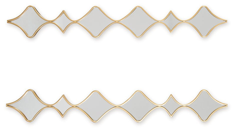 Harriswood Accent Mirror Set (Set of 2) - Coastal Roots Furniture (Courtenay, BC)