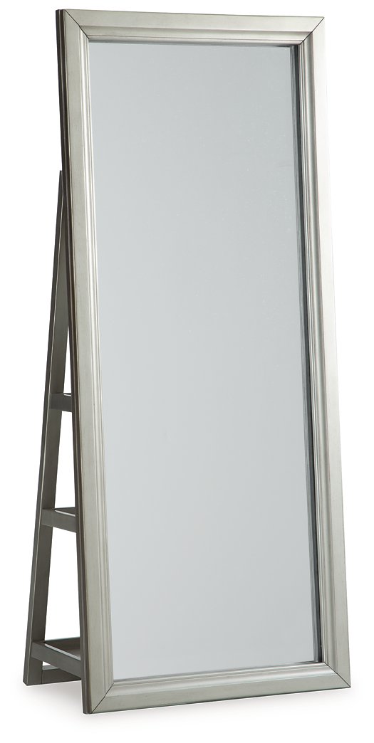 Evesen Floor Standing Mirror/Storage - Coastal Roots Furniture (Courtenay, BC)
