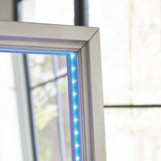 Evesen Floor Standing Mirror/Storage - Coastal Roots Furniture (Courtenay, BC)