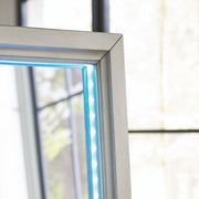 Evesen Floor Standing Mirror/Storage - Coastal Roots Furniture (Courtenay, BC)