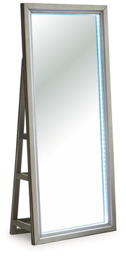 Evesen Floor Standing Mirror/Storage - Coastal Roots Furniture (Courtenay, BC)