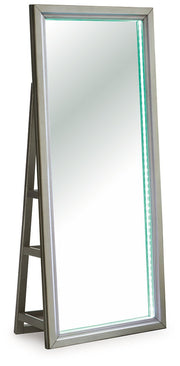 Evesen Floor Standing Mirror/Storage - Coastal Roots Furniture (Courtenay, BC)