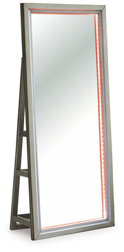 Evesen Floor Standing Mirror/Storage - Coastal Roots Furniture (Courtenay, BC)