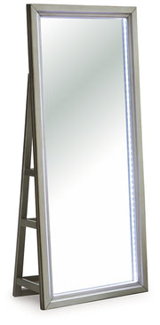 Evesen Floor Standing Mirror/Storage - Coastal Roots Furniture (Courtenay, BC)