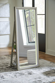 Evesen Floor Standing Mirror/Storage - Coastal Roots Furniture (Courtenay, BC)