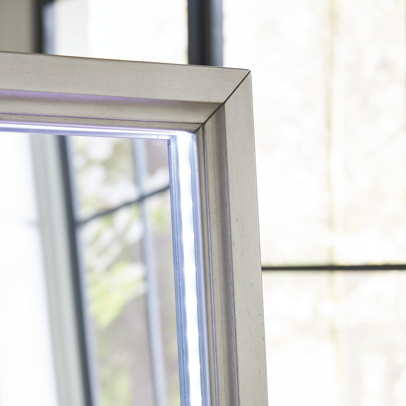 Evesen Floor Standing Mirror/Storage - Coastal Roots Furniture (Courtenay, BC)