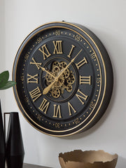 Dairton Wall Clock - Coastal Roots Furniture (Courtenay, BC)