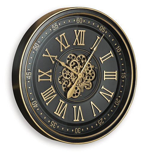 Dairton Wall Clock - Coastal Roots Furniture (Courtenay, BC)