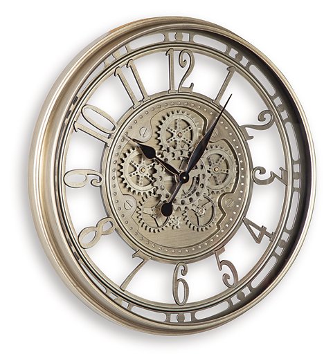 Gilover Wall Clock - Coastal Roots Furniture (Courtenay, BC)