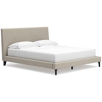 Cielden Upholstered Bed with Roll Slats - Coastal Roots Furniture (Courtenay, BC)