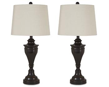 Darlita Table Lamp (Set of 2) - Coastal Roots Furniture (Courtenay, BC)