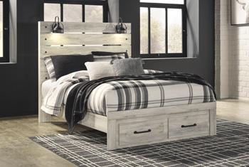 Cambeck Bed with 2 Storage Drawers - Coastal Roots Furniture (Courtenay, BC)