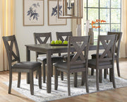 Caitbrook Dining Table and Chairs (Set of 7) - Coastal Roots Furniture (Courtenay, BC)