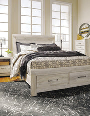 Bellaby Bed with 2 Storage Drawers - Coastal Roots Furniture (Courtenay, BC)