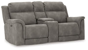 Next-Gen DuraPella Power Reclining Loveseat with Console - Coastal Roots Furniture (Courtenay, BC)