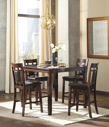 Bennox Counter Height Dining Table and Bar Stools (Set of 5) - Coastal Roots Furniture (Courtenay, BC)