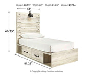 Cambeck Bed with 4 Storage Drawers - Coastal Roots Furniture (Courtenay, BC)