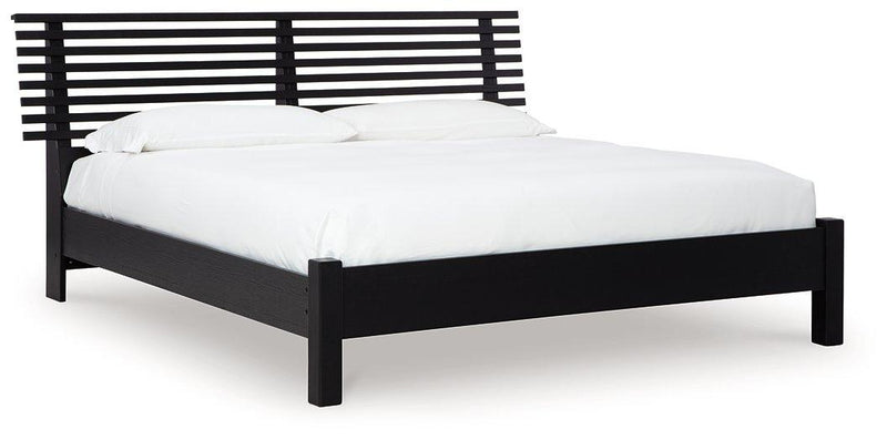Danziar Slat Bed - Coastal Roots Furniture (Courtenay, BC)