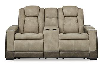Next-Gen DuraPella Power Reclining Loveseat with Console - Coastal Roots Furniture (Courtenay, BC)