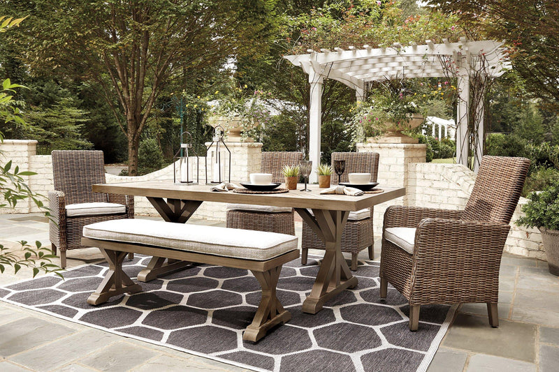 Beachcroft Outdoor Dining Set - Coastal Roots Furniture (Courtenay, BC)