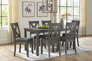 Caitbrook Dining Table and Chairs (Set of 7) - Coastal Roots Furniture (Courtenay, BC)