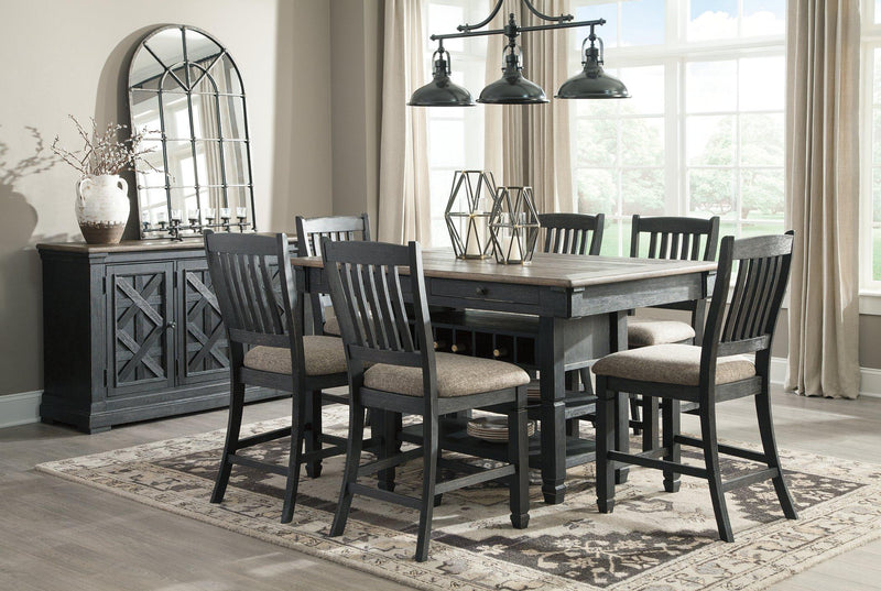 Tyler Creek Counter Height Dining Set - Coastal Roots Furniture (Courtenay, BC)