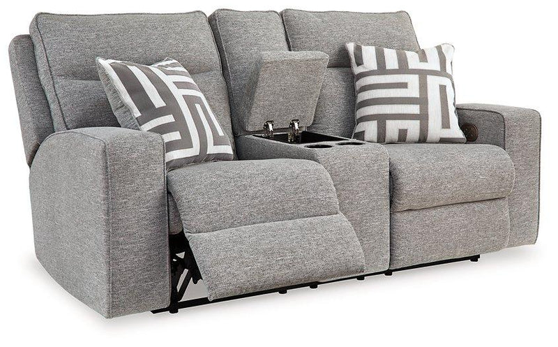 Biscoe Power Reclining Loveseat - Coastal Roots Furniture (Courtenay, BC)