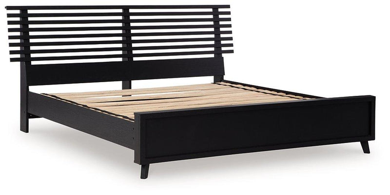Danziar Slat Bed - Coastal Roots Furniture (Courtenay, BC)