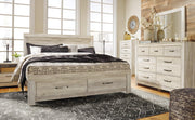 Bellaby Bed with 2 Storage Drawers - Coastal Roots Furniture (Courtenay, BC)