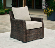 Brook Ranch Outdoor Lounge Chair with Cushion - Coastal Roots Furniture (Courtenay, BC)