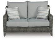 Elite Park Outdoor Loveseat with Cushion - Coastal Roots Furniture (Courtenay, BC)