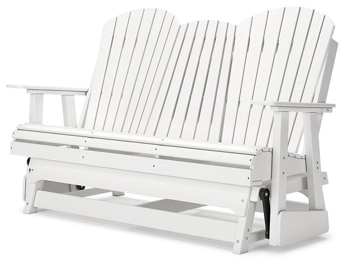 Hyland wave Outdoor Glider Loveseat - Coastal Roots Furniture (Courtenay, BC)