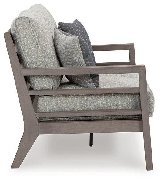 Hillside Barn Outdoor Loveseat with Cushion - Coastal Roots Furniture (Courtenay, BC)