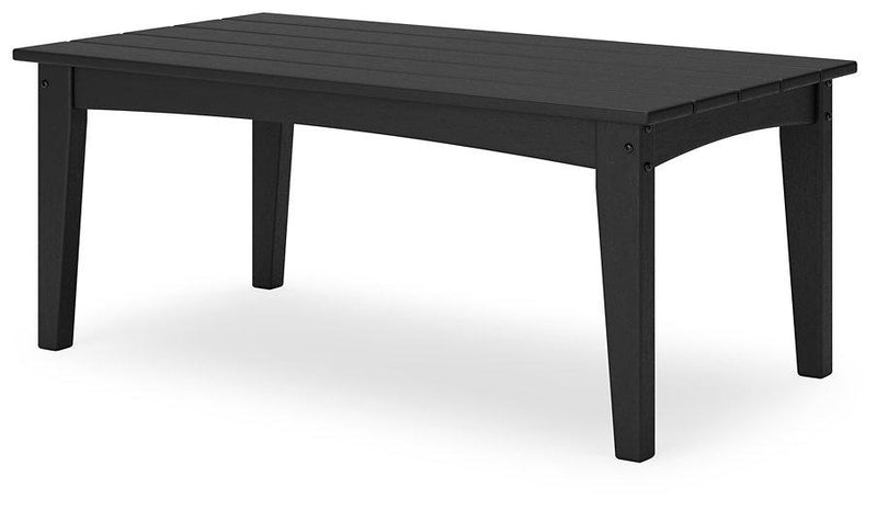 Hyland wave Outdoor Coffee Table - Coastal Roots Furniture (Courtenay, BC)