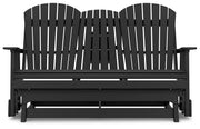 Hyland wave Outdoor Glider Loveseat - Coastal Roots Furniture (Courtenay, BC)