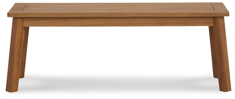 Janiyah Outdoor Dining Bench - Coastal Roots Furniture (Courtenay, BC)