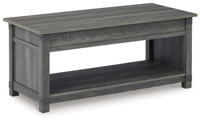 Freedan Lift-Top Coffee Table - Coastal Roots Furniture (Courtenay, BC)