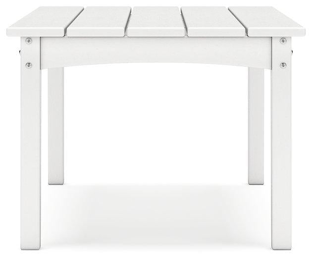 Hyland wave Outdoor Coffee Table - Coastal Roots Furniture (Courtenay, BC)