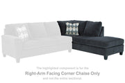 Abinger 2-Piece Sectional with Chaise - Coastal Roots Furniture (Courtenay, BC)
