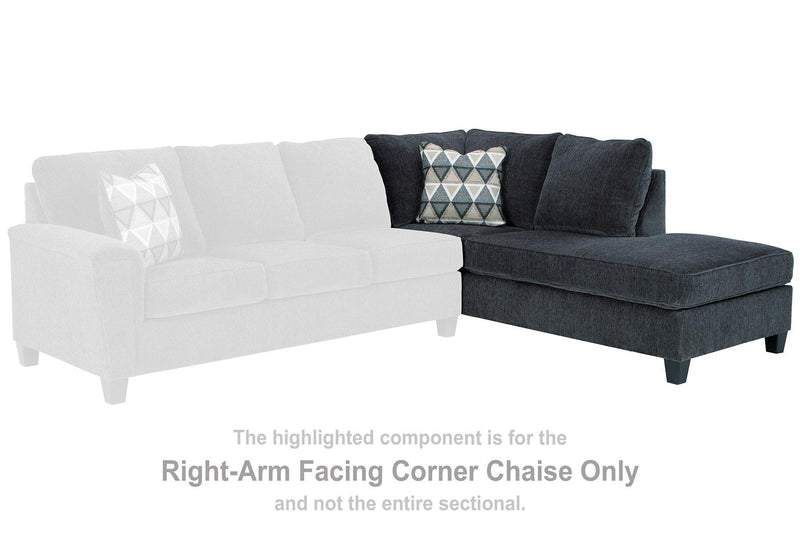 Abinger 2-Piece Sectional with Chaise - Coastal Roots Furniture (Courtenay, BC)