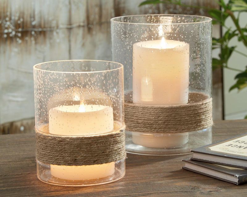 Eudocia Candle Holder (Set of 2) - Coastal Roots Furniture (Courtenay, BC)