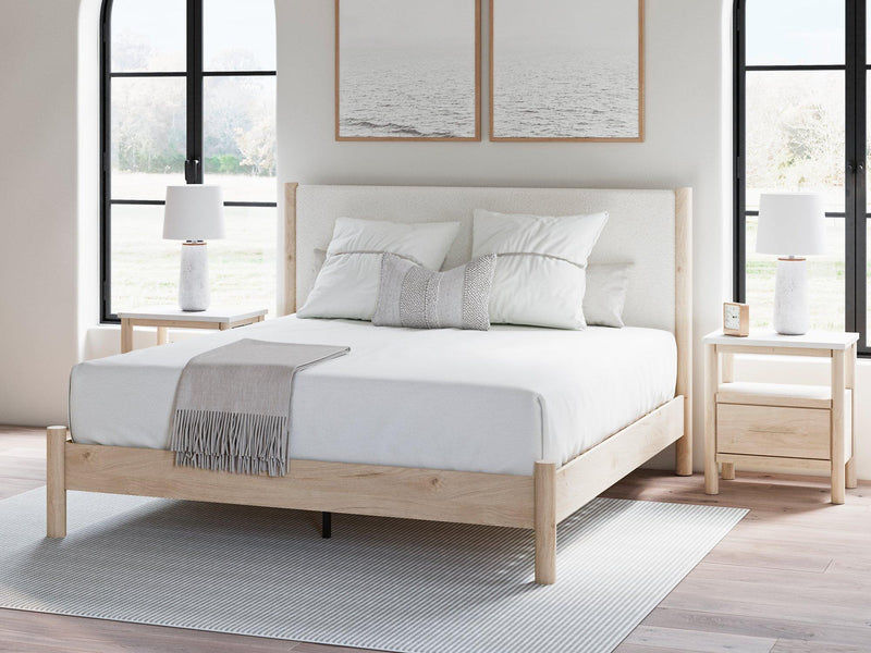 Cadmori Upholstered Bed - Coastal Roots Furniture (Courtenay, BC)