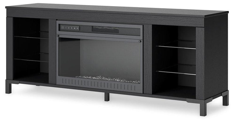 Cayberry 60" TV Stand with Electric Fireplace - Coastal Roots Furniture (Courtenay, BC)
