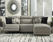 Colleyville Power Reclining Sectional with Chaise - Coastal Roots Furniture (Courtenay, BC)