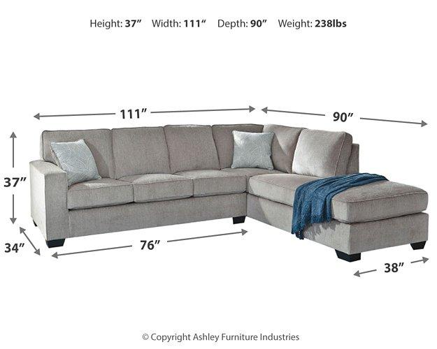 Altari Sectional with Chaise - Coastal Roots Furniture (Courtenay, BC)