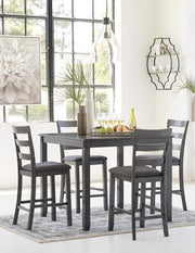 Bridson Counter Height Dining Table and Bar Stools (Set of 5) - Coastal Roots Furniture (Courtenay, BC)
