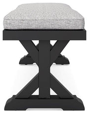 Beachcroft Outdoor Bench with Cushion - Coastal Roots Furniture (Courtenay, BC)