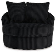 Gramwell Swivel Accent Chair - Coastal Roots Furniture (Courtenay, BC)