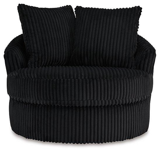 Gramwell Swivel Accent Chair - Coastal Roots Furniture (Courtenay, BC)