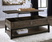 Johurst Coffee Table with Lift Top - Coastal Roots Furniture (Courtenay, BC)